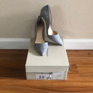 Banana Republic Adelia Heels in Kitten Grey